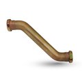 Everflow Double Offset for Tubular Drain Applications, 17GA Brass 1-1/2"x12" 42212